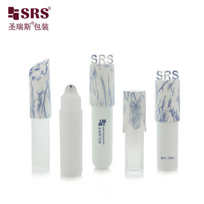 comprar BLPM-10ML Rolo de vidro transparente transparente em garrafa com abertura de molde de tampa de plástico de forma única online manufacture