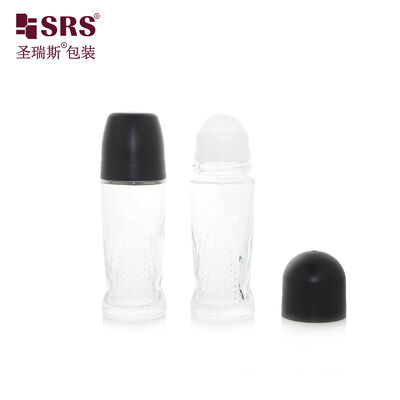 comprar BLPG-A 50 ml de forma única de vidro espessa de parede rolha de bola de garrafa para gel de desodorante gel de alívio da dor embalagem online manufacture