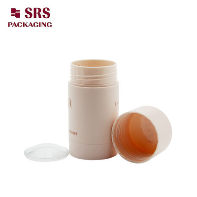 comprar recipiente vazio de desodorante de plástico de cor redonda para injecção 30g 50g 75g online manufacture