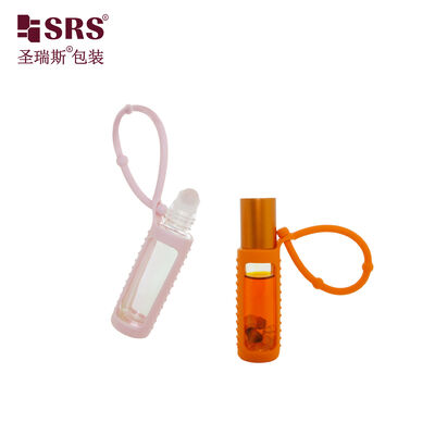 comprar BLPM-10ML Parede espessa, vidro transparente, rolo de garrafa com tampa de silicone para óleo de perfume online manufacture
