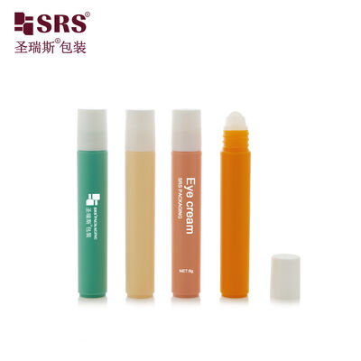 comprar Frasco Roll-on Redondo de 8ml para Injeção RPP, Cor Opaca, Material Plástico PP PCR Reciclado, para Gel de Tratamento de Acne online manufacture