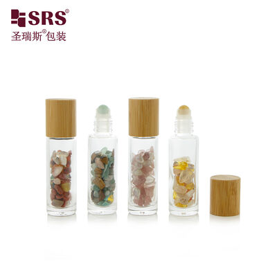 comprar BLPM-15ML Parede espessa Garrafa de vidro vazio transparente de rolos de aço para óleo essencial online manufacture