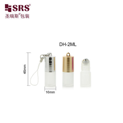 comprar DH-2ML Vazio Mini Dimensões Redondas Serum Perfume Amostra Garrafa Tapão Com Gancho Embalagem Portátil online manufacture