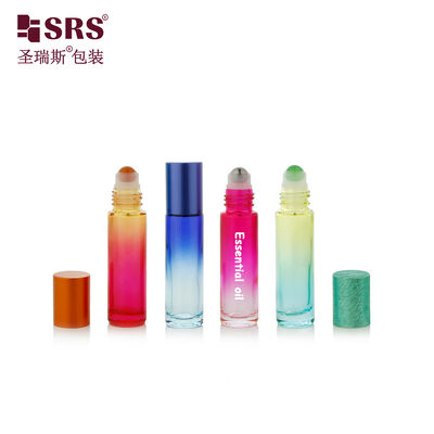 comprar BLPM 10ML Personalizar Cor Pintada Molde de Parede Espessa Vidro Vazio Rolo Em Botela Para Óleo Essencial online manufacture