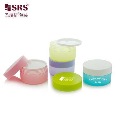 comprar SRSQ 100g Forma redonda Vazio PP PCR frasco cosmético para creme facial online manufacture