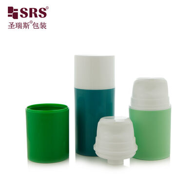 comprar PA609 Personalização Máscara facial vazia de PP rolante, frasco de bomba de gel sem ar online manufacture