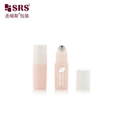 Comprar Frasco portátil de plástico de 3 ml recarregável em rolos, frasco em rolos vazio com tampa de plástico e bola de aço online manufacture