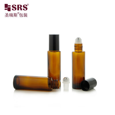 Comprar Rolo de vidro moldado em garrafa de 15 ml bolas de rolos múltiplas tampas para óleo essencial óleo de cuidado de unhas de perfume online manufacture