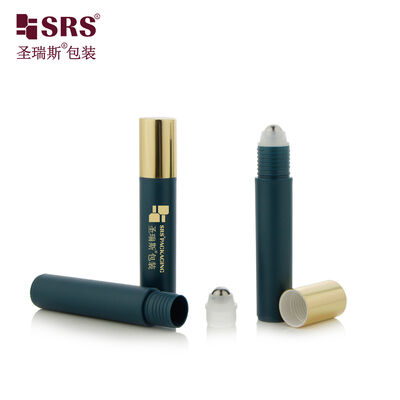 Comprar Recipiente de embalagem de tampa de alumínio com esfera de aço de metal de garrafa de rolo cosmética plástica personalizada de 12 ML online manufacture