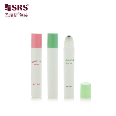 Comprar Garrafa plástica da bola de aço do rolo do soro da essência do cabelo da chegada nova de RPPF 30ML online manufacture
