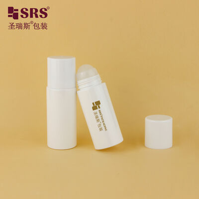 Comprar PET reciclável em rolos em garrafas 60 ml recipiente cosmético para óleo essencial, desodorante e soro corporal online manufacture