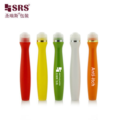 Comprar Reciclável PETG Roller Ball Bottle 360 Graus Massage Design para o corpo e óleo do soro facial online manufacture