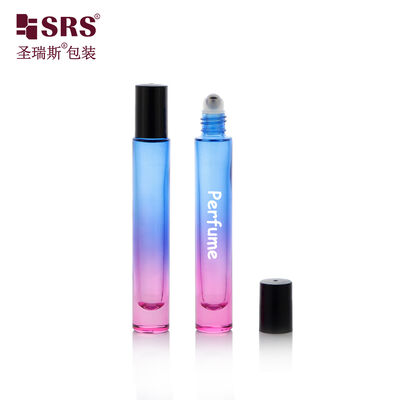 Comprar Frasco Roll-On de Vidro com Base Grossa Degradê 10ml Recipiente Reutilizável para Óleo Essencial Perfume online manufacture