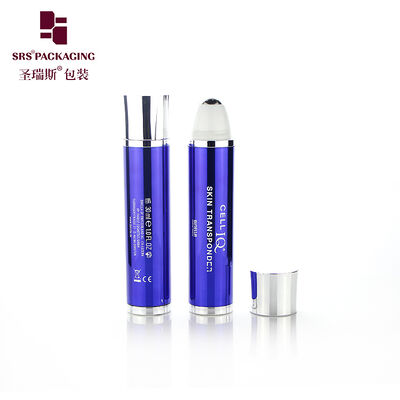 Comprar 30 ml de frasco eléctrico vibratório em rolos, frasco de massagem cosmética vazio, frasco de rolos para óleo essencial de soro corporal online manufacture