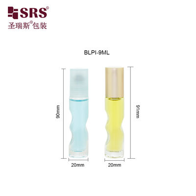 Comprar Garrafa de vidro de formato exclusivo BLPI 10ML com rolo fosco pintado em garrafa de óleo essencial online manufacture