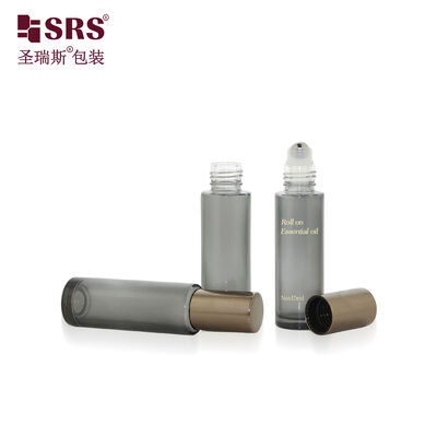 Comprar Frasco Roll-on de Vidro de 15ml Frasco Vazio Portátil para Óleo Essencial com Opção de Múltiplas Tampas online manufacture