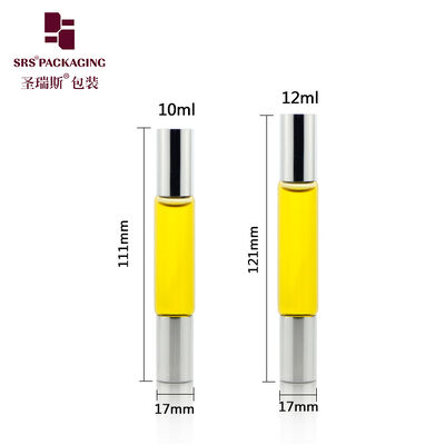 Comprar Recheio de 10 ml de frasco de vidro de rolos duplos de câmara única, de duas extremidades, frasco de rolos, frasco para injectáveis, embalagem cosmética personalizada online manufacture