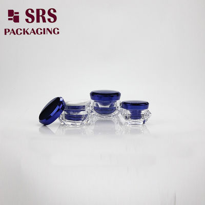 comprar forma de diamante 5g 15g 30g 50g parede dupla máscara facial de luxo recipientes acrílicos com tampas online manufacture