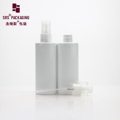 comprar Injecção pulverizador vazio de ombro plano de plástico branco 100 ml frasco para animais de estimação online manufacture