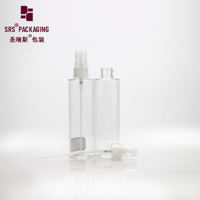 comprar 100 ml de plástico transparente de ombro plano, bomba de spray de compressão personalizada, frasco redondo para animais de estimação online manufacture