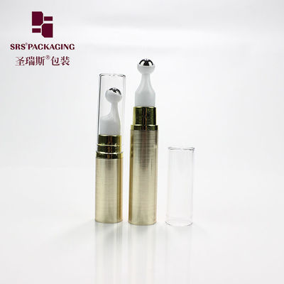 comprar Mini-bola de plástico de rolos vazia e redonda para cuidados com a pele, garrafa de bomba sem ar de 5 ml online manufacture