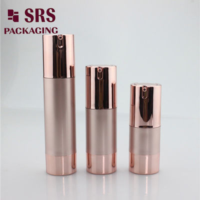 comprar frasco de soro de plástico de cor rosa-ouro, em branco, sem ar, de 30 ml online manufacture