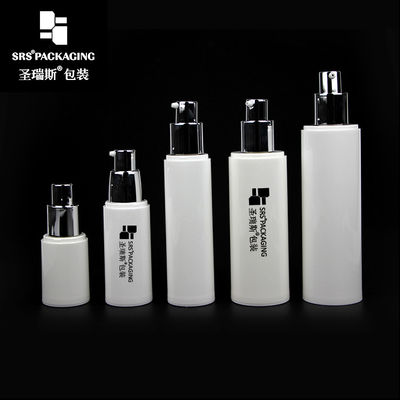 comprar frasco de loção para cuidados da pele branco vazio recicla 100ml 80ml 50ml bomba sem ar online manufacture