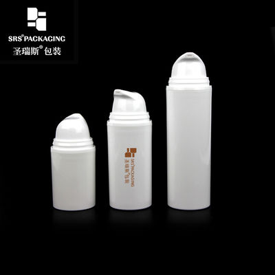 comprar PA203 bomba de forma redonda injecção vazia frasco sem ar de plástico branco 15 ml online manufacture