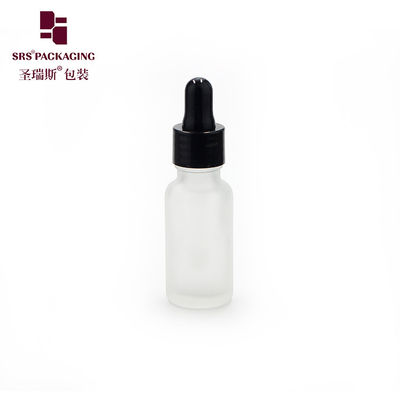 comprar Embalagem cosmética sem gotas de vazamento óleo essencial garrafa de vidro verde vazia online manufacture