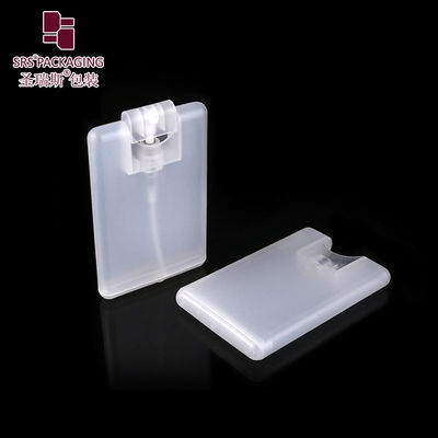 comprar 20 ml de frasco branco transparente de cartão de crédito de plástico vazio online manufacture