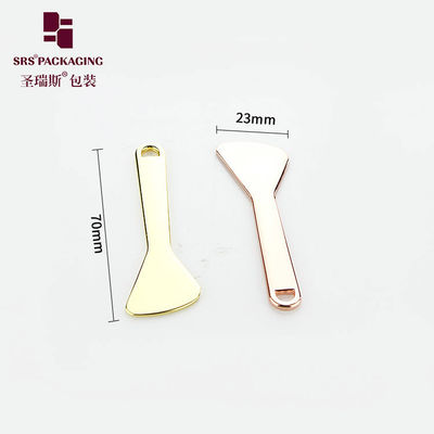 comprar SPA cuidados com a pele de luxo liga de zinco ouro plano prata espátula cosmética metal online manufacture
