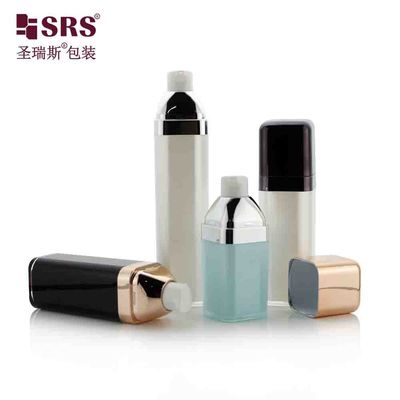 comprar Cor personalizada Elegante Loção Cosmética Vazia Quadrada Bottle de Bomba Sem Ar online manufacture