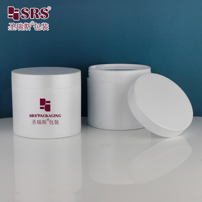 Vazio Branco de Pérola 400g Grande Capacidade PP PCR Embalagem Cosmética Creme de Frigorífico PP Jar