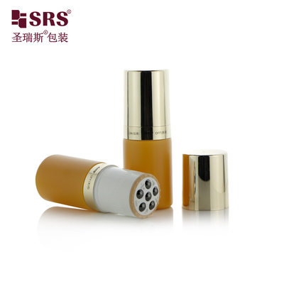 80 ml de seis bolas de rolos plásticas vazias