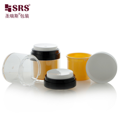 15 ml 30 ml 50 ml Vidro de creme de plástico acrílico vazio