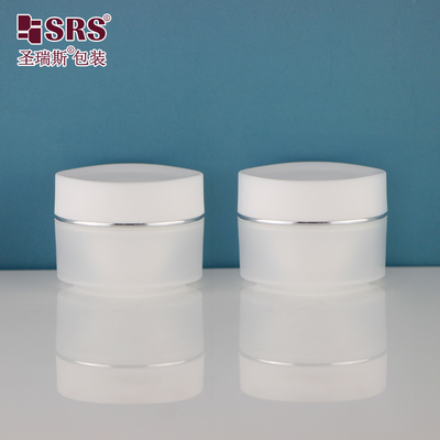 10g Mini Small Size Plastic PP Cream Container Gel Facial Para Cuidados da Pele Jar Cosmético