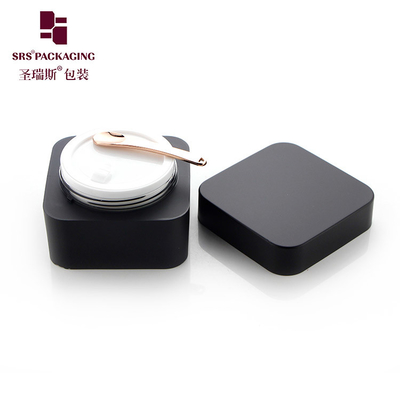 Embalagem cosmética de alta qualidade 5g 15g 50g recipiente de plástico acrílico quadrado para creme de gel UV frasco 30g
