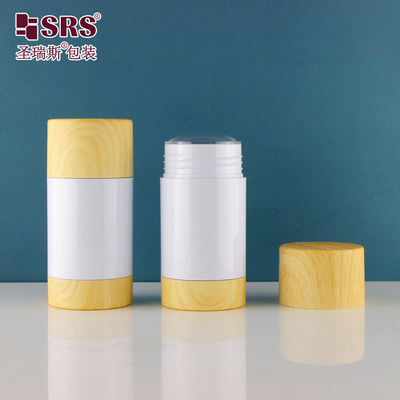 Forma redonda, cor personalizada, garrafa de plástico, de 50 ml