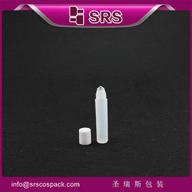 Embalagem SRS China uso de gel de olho 3ml plástico rolha de bola de garrafa com tampa de equipe de PP bola de metal