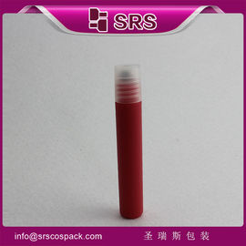 SRS frasco de bola de rolos de material PP popular de 8 ml com tampa de parafuso plástico para uso com soro ocular
