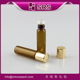100% sem fugas 1/6 oz frasco de vidro em rolos