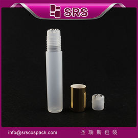 SRS melhor preço 12 ml rolos de plástico gelado em garrafa com três bolas de metal para cuidados pessoais