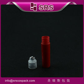SRS China fabricante plástico 5ml rolo sobre vedação tipo garrafa de recarga para gel anti-coceira