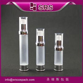 A0214 garrafa de 15 ml, 20 ml e 30 ml, transparente, opaca e sem ar