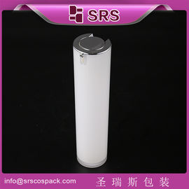 SRS acrílico 15 ml 30 ml 50 ml frasco de plástico de cosméticos sem ar com pulverizador para cuidados com a pele