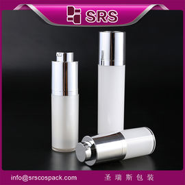 A020 Fabricante de frascos sem ar 15 ml 30 ml 50 ml frasco cosmético de ponta