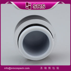 China fornecer forma redonda preto J021 5g frasco de amostra cosmética
