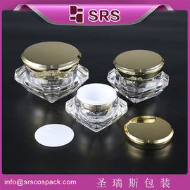 J060 5 ml 15 ml 30 ml 50 ml frasco de máscara em forma de diamante