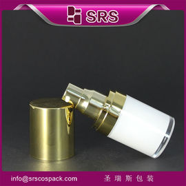 SRS China fabricante de recipientes cosméticos vazios de acrílico, embalagem de plástico para loções