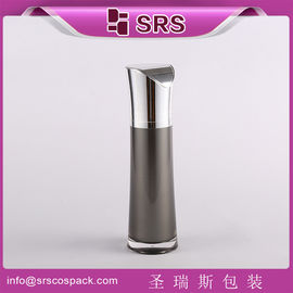 SRS China Fornecedor de luxo vazio preto produtos de cuidados da pele recipiente de loção acrílica frasco